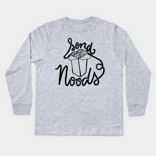 Send NOODS Kids Long Sleeve T-Shirt